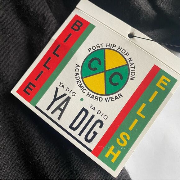 New Cross Colours X Billie Eilish Collaboration Tee Black Size Small - Picture 6 of 6